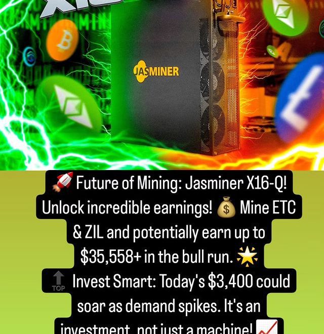 JASMINER X16-Q Pro Mining Machine